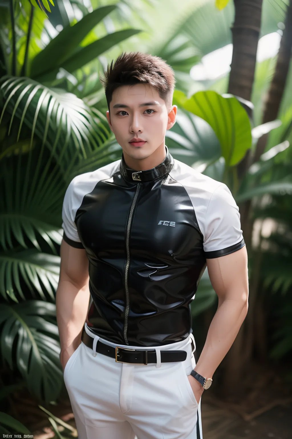 帅哥壁纸,夏日阳光明媚,拥有快乐