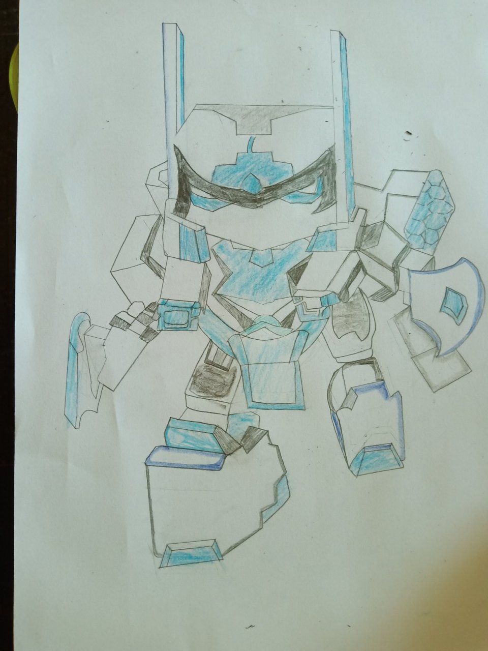 用四开纸画的幻零式