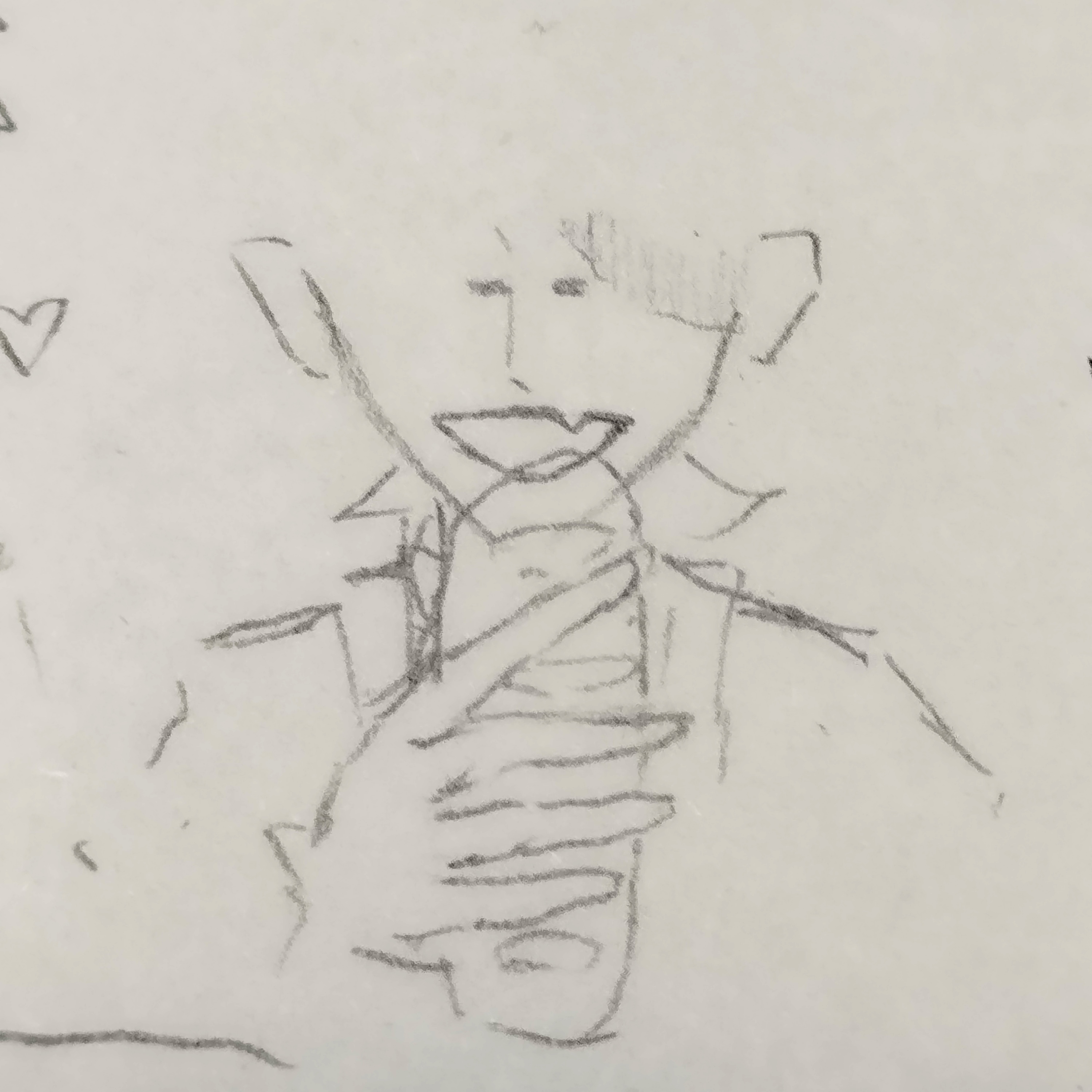 诺顿坎贝尔和一只小老鼠  听说矿工会饲养老鼠来勘察矿洞情况和预防矿