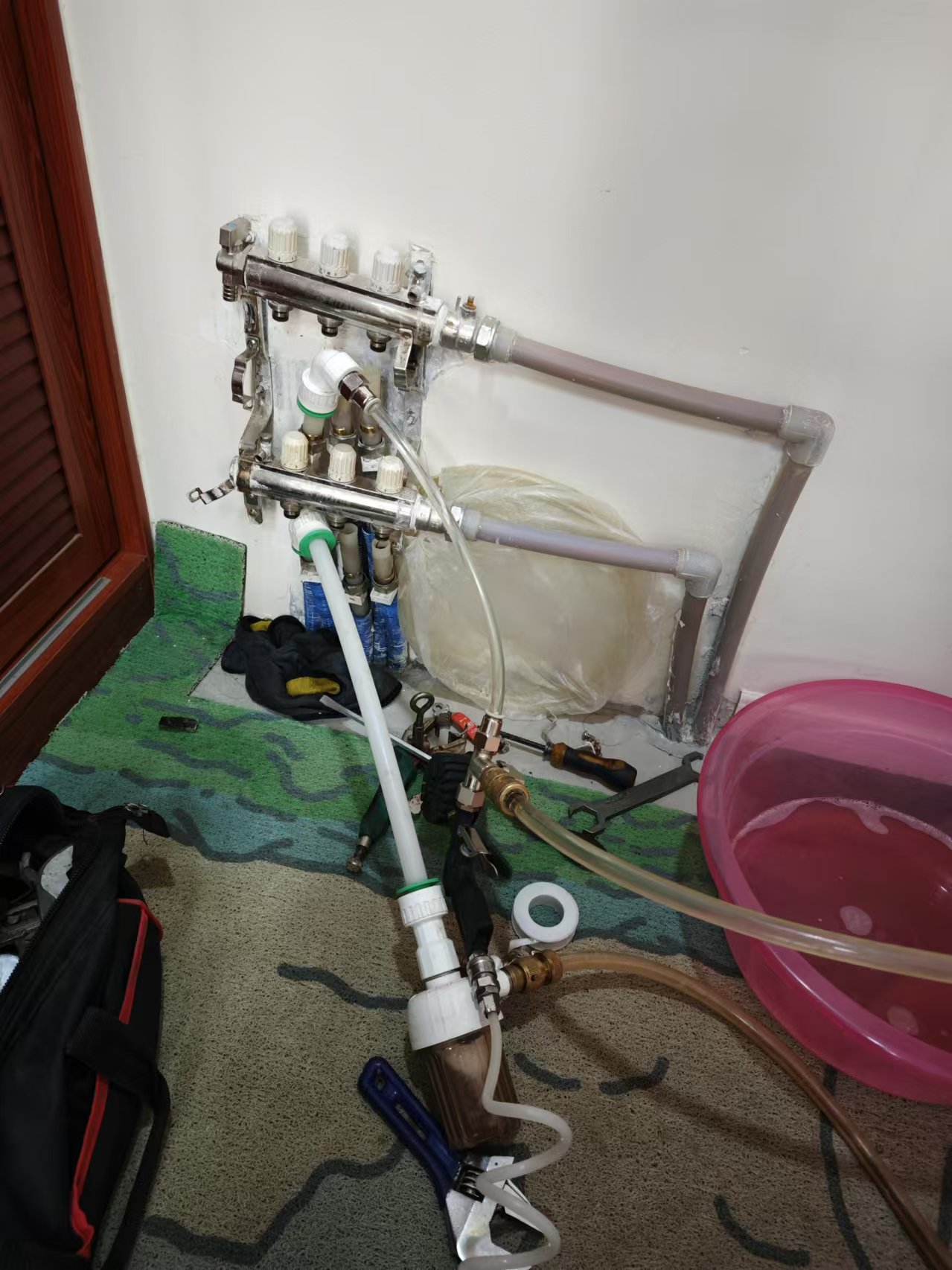 西安地暖清洗