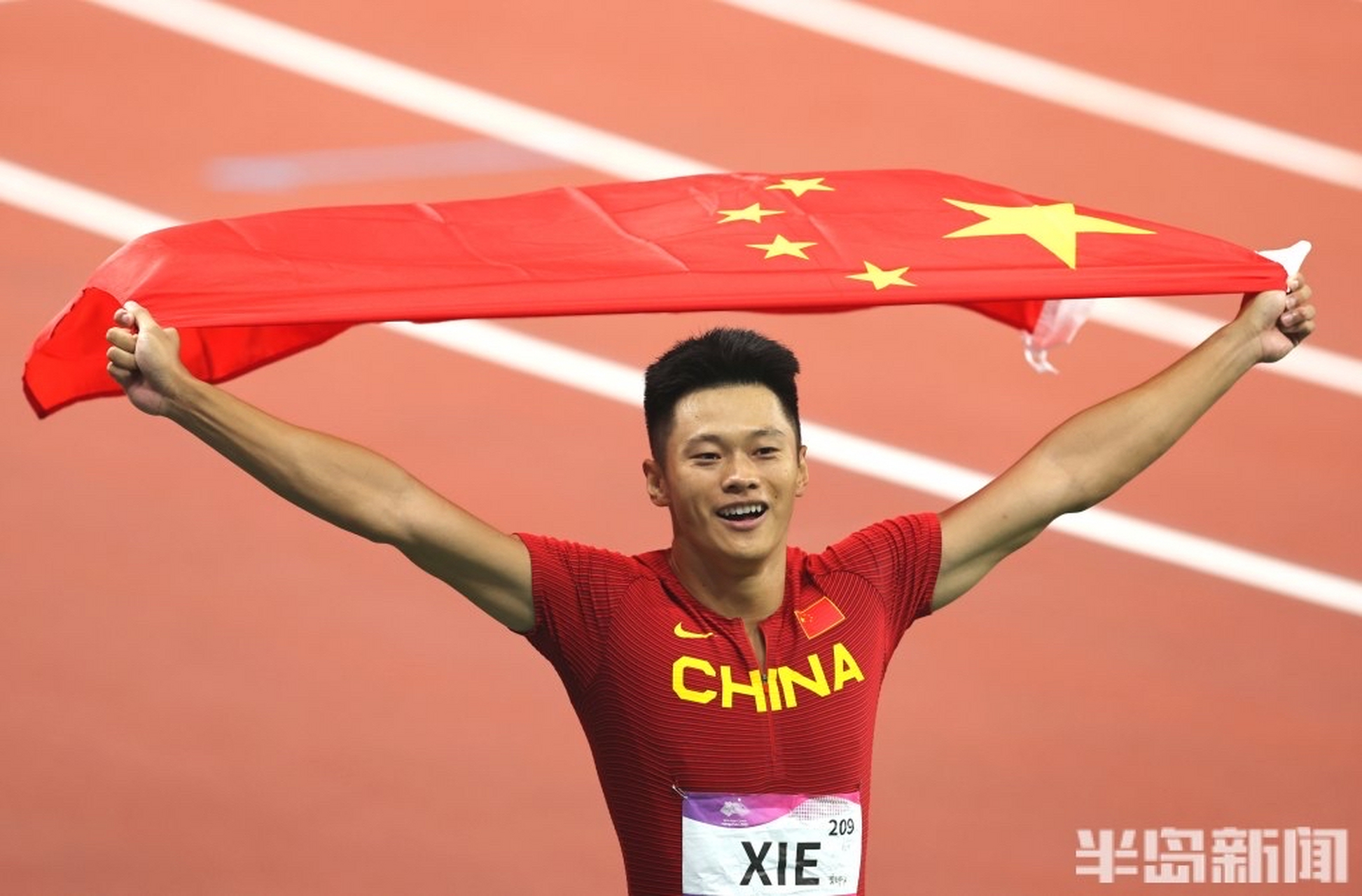 谢震业百米夺冠,成就亚洲飞人  谢震业创个人最佳成绩,夺得杭州亚运会