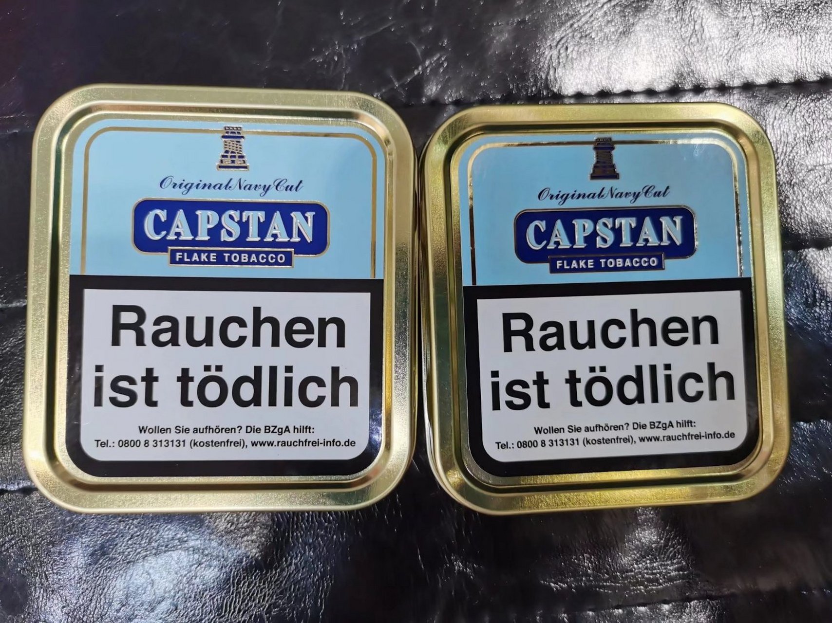 蓝绞盘海军裁切 capstan original navy ready rubbed 50g 【英文】