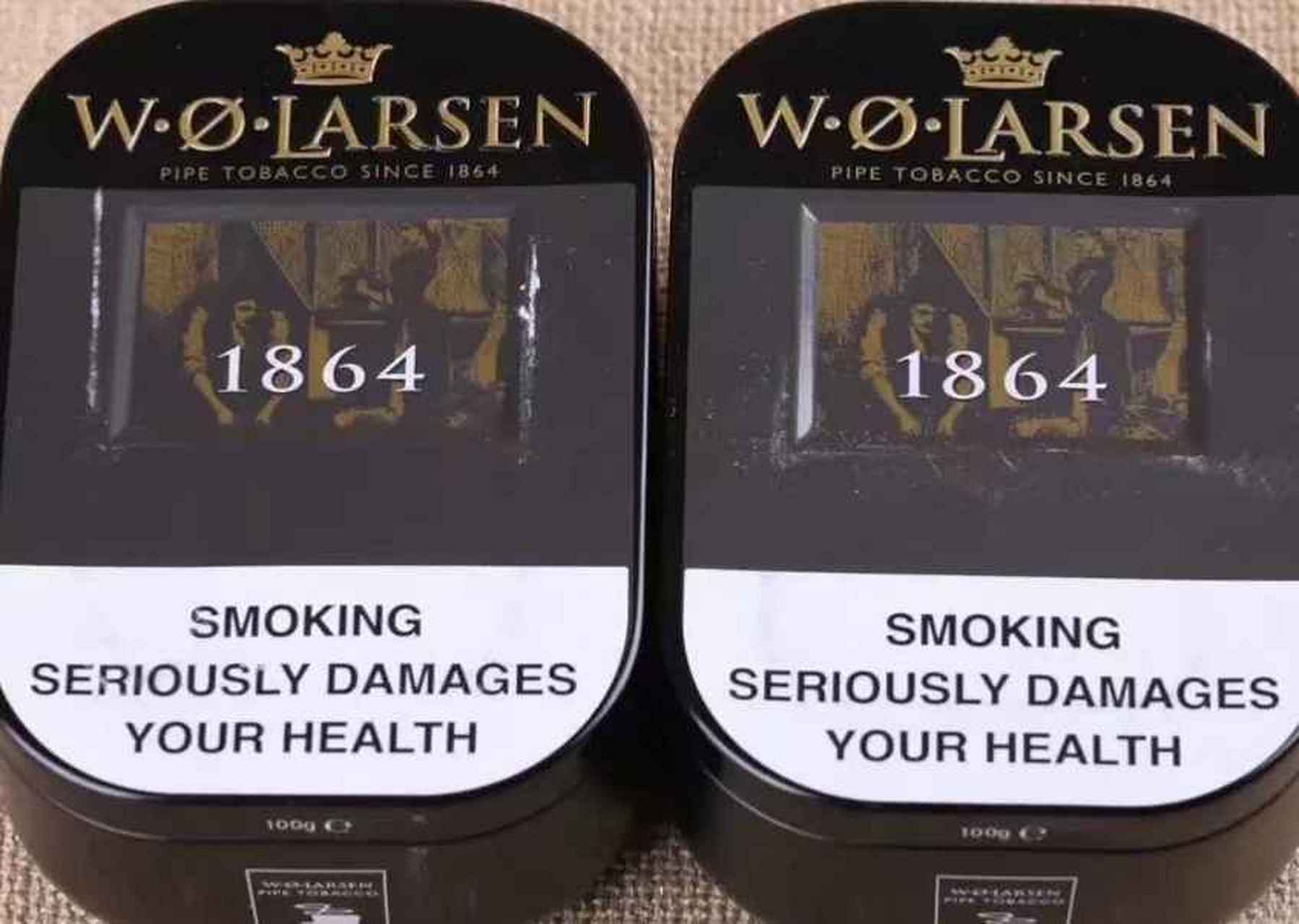 拉森1864烟斗烟丝    丹麦w.o.