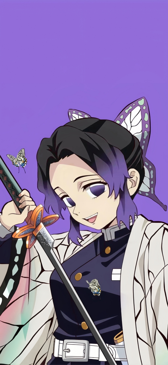 自制蝴蝶忍发饰#蝴蝶忍# #鬼灭之刃