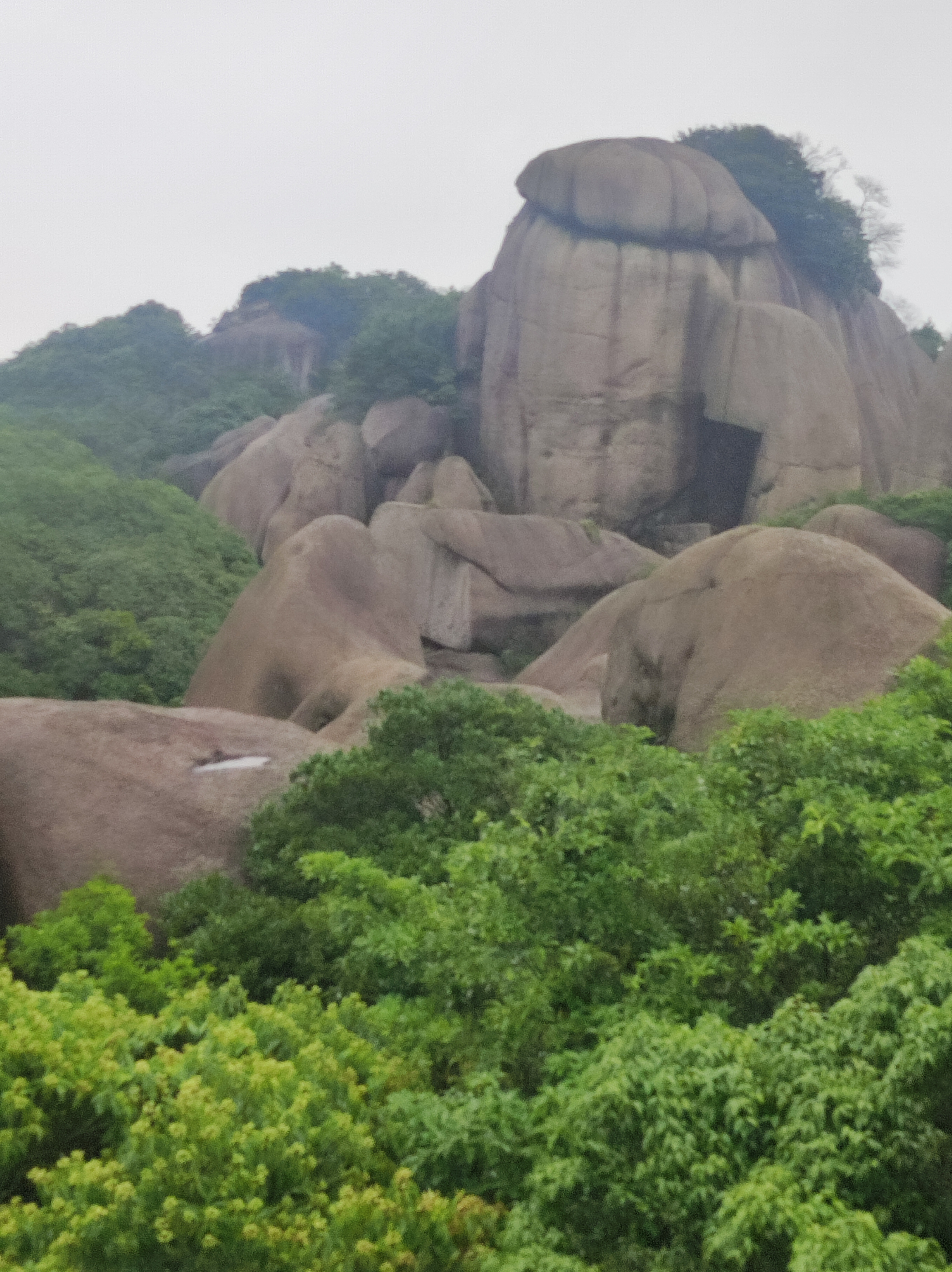 太姥山萨公岭图片