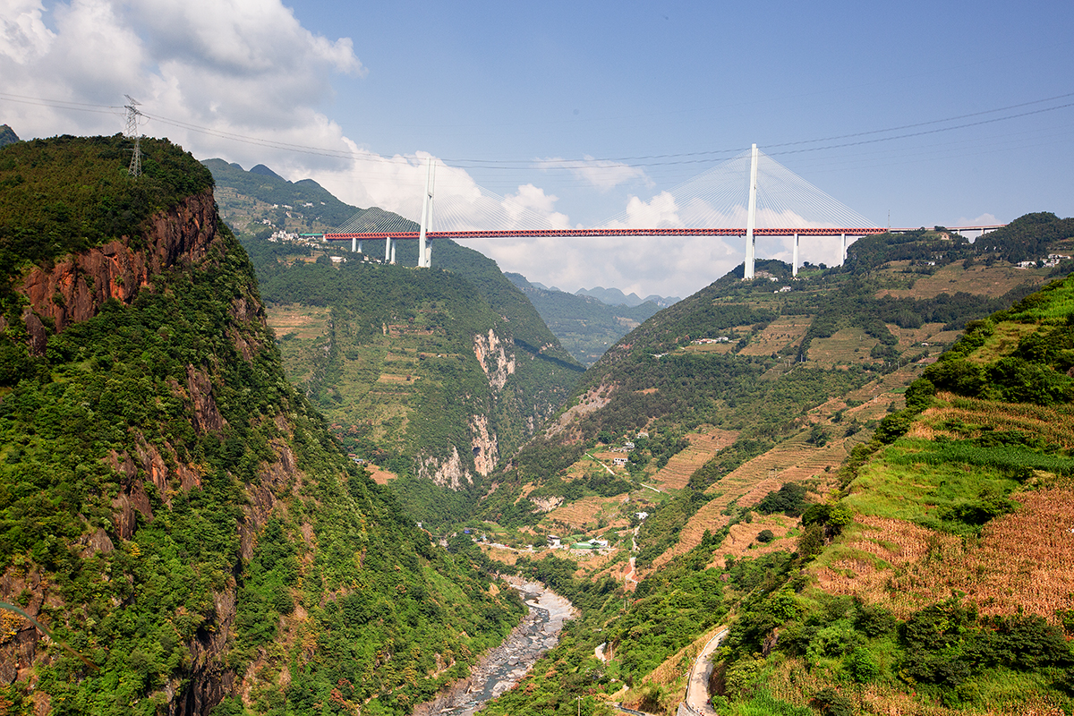 世界第一高橋:北盤江大橋#貴州北盤江大橋# #知攝分子# #攝影