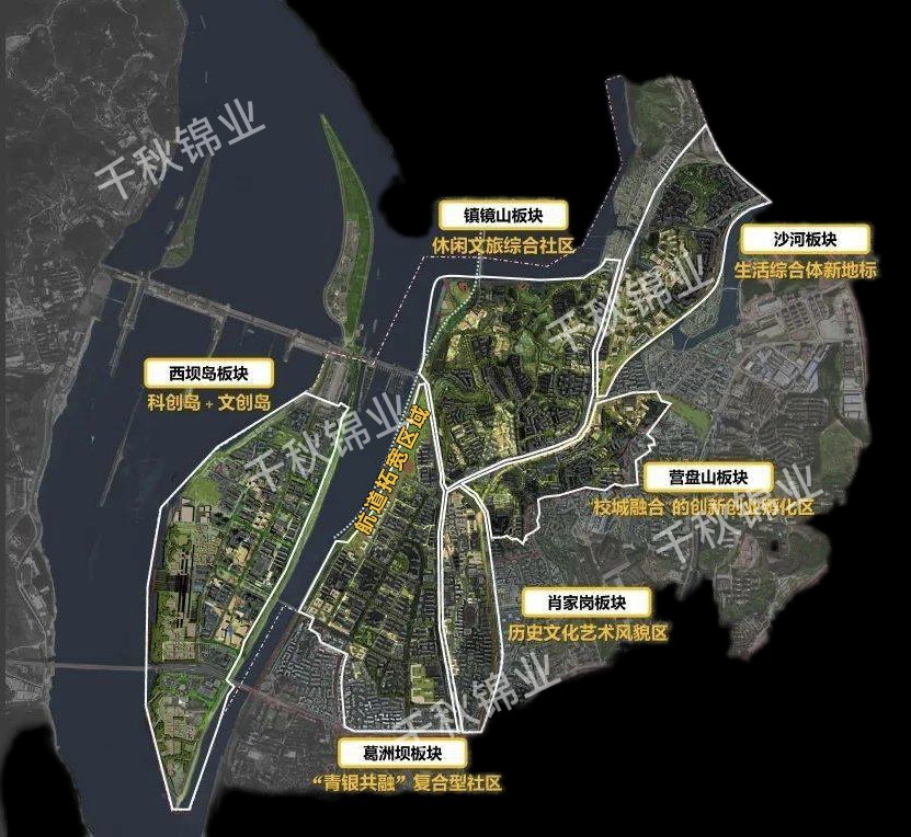 武汉洪山区野芷湖北岸上位规划长江新区朱家湖片区规划图世界之窗和