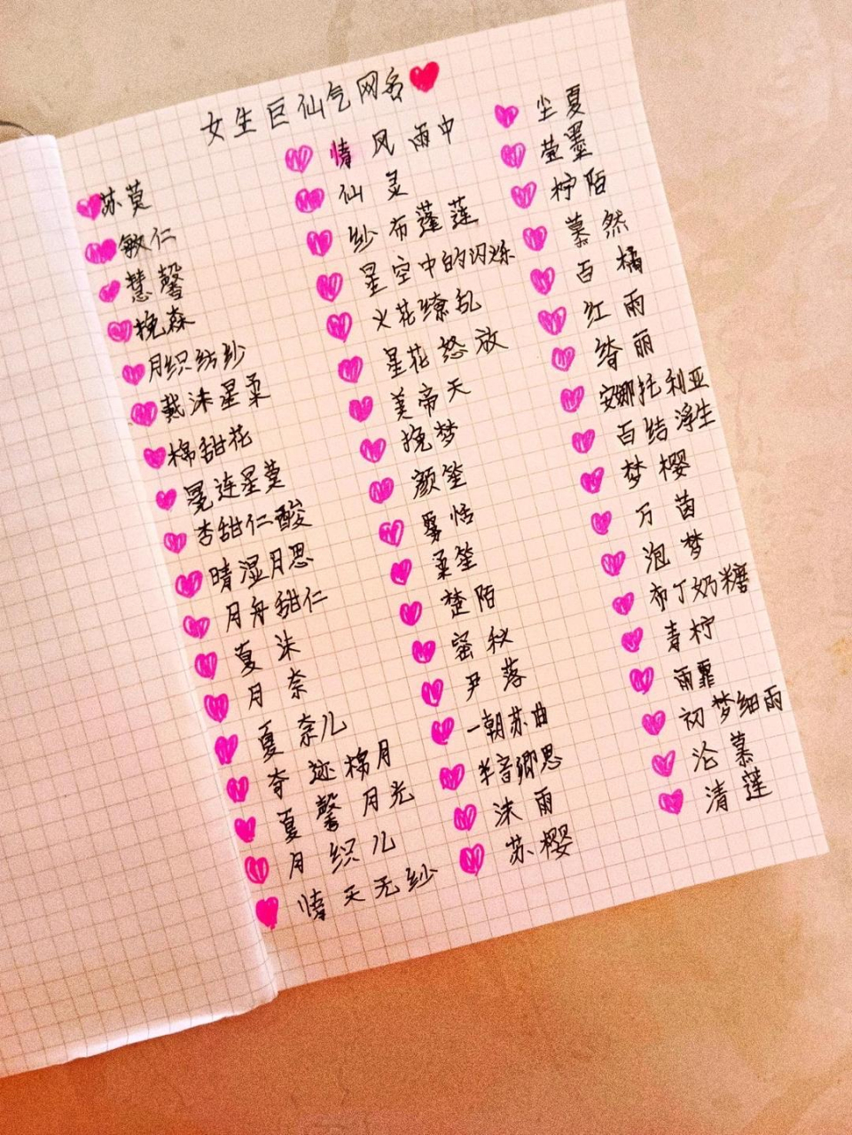 仙气满满的网名