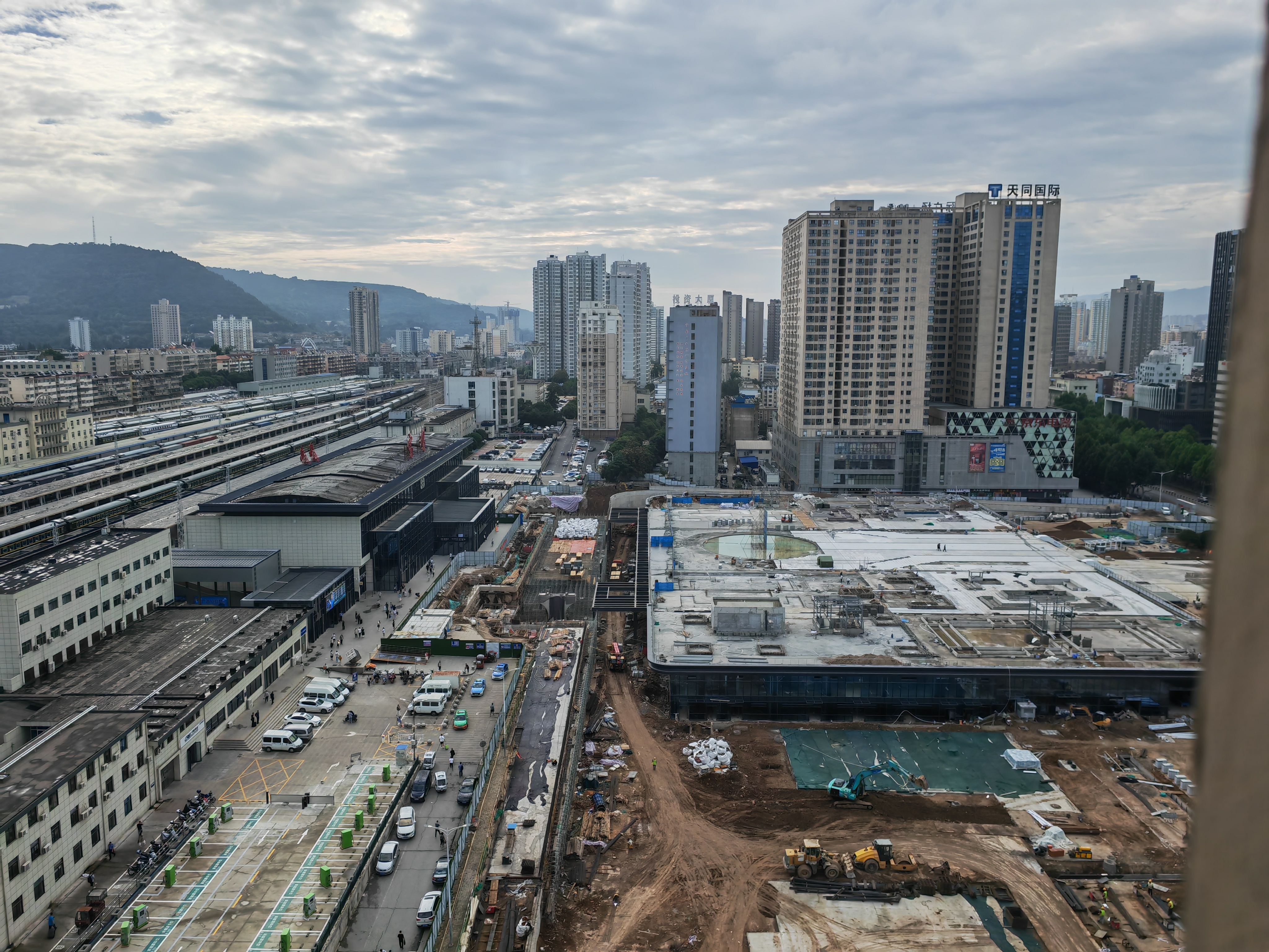 宝鸡火车站改建