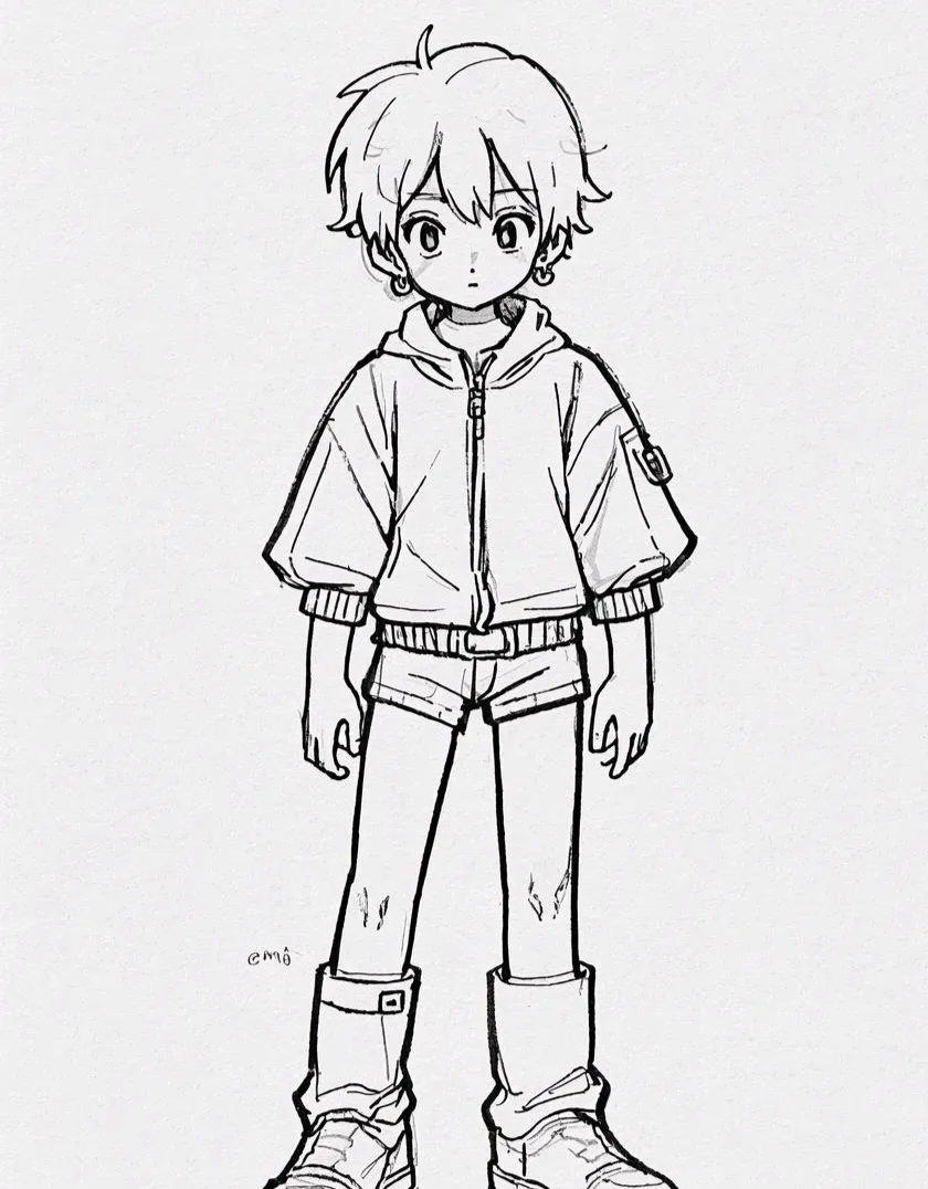 第六天:社保问男孩简笔画全身男生全身简笔画男生简笔画全身动漫简笔