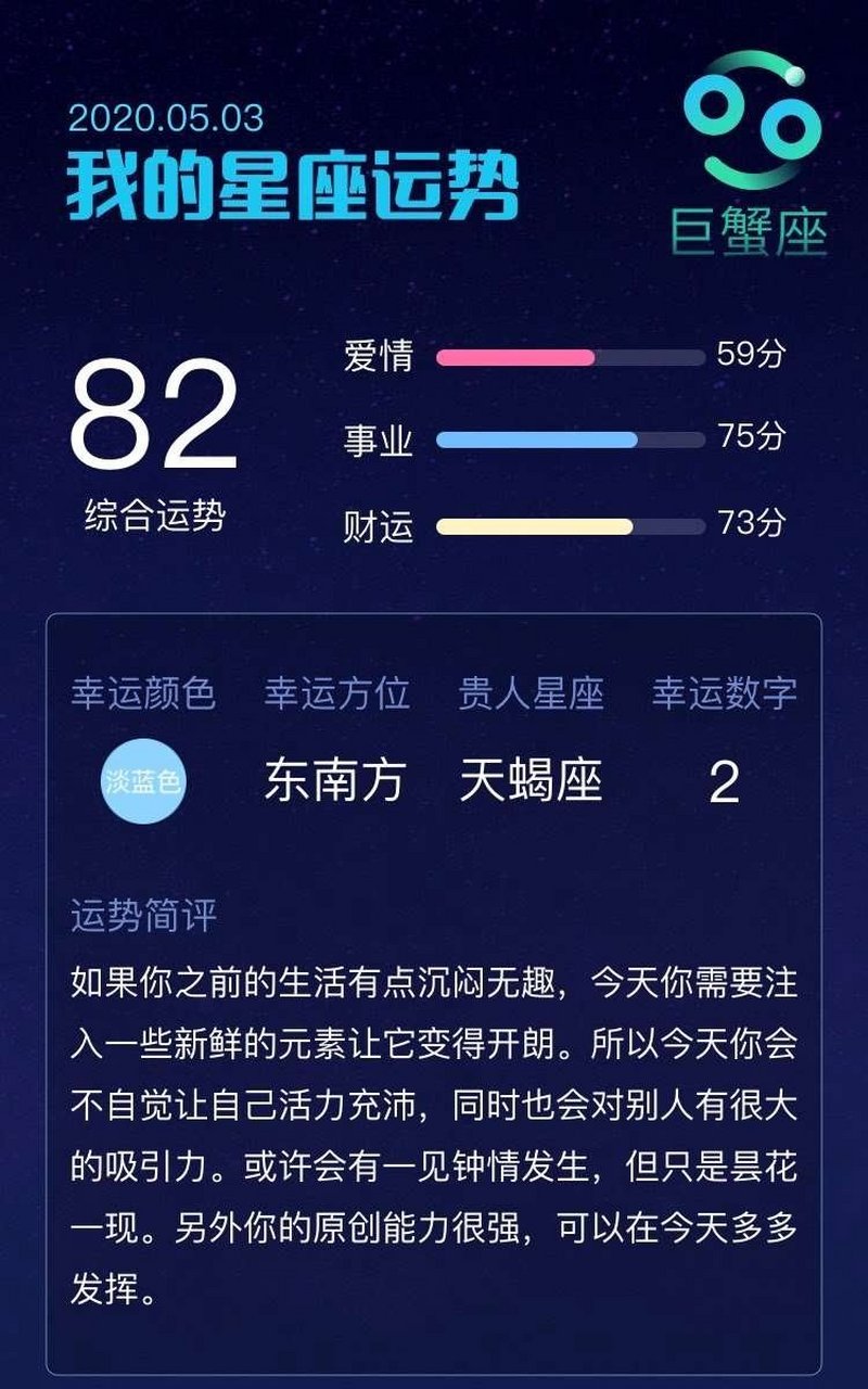 色彩星座运势大全(星座幸运颜色查询)