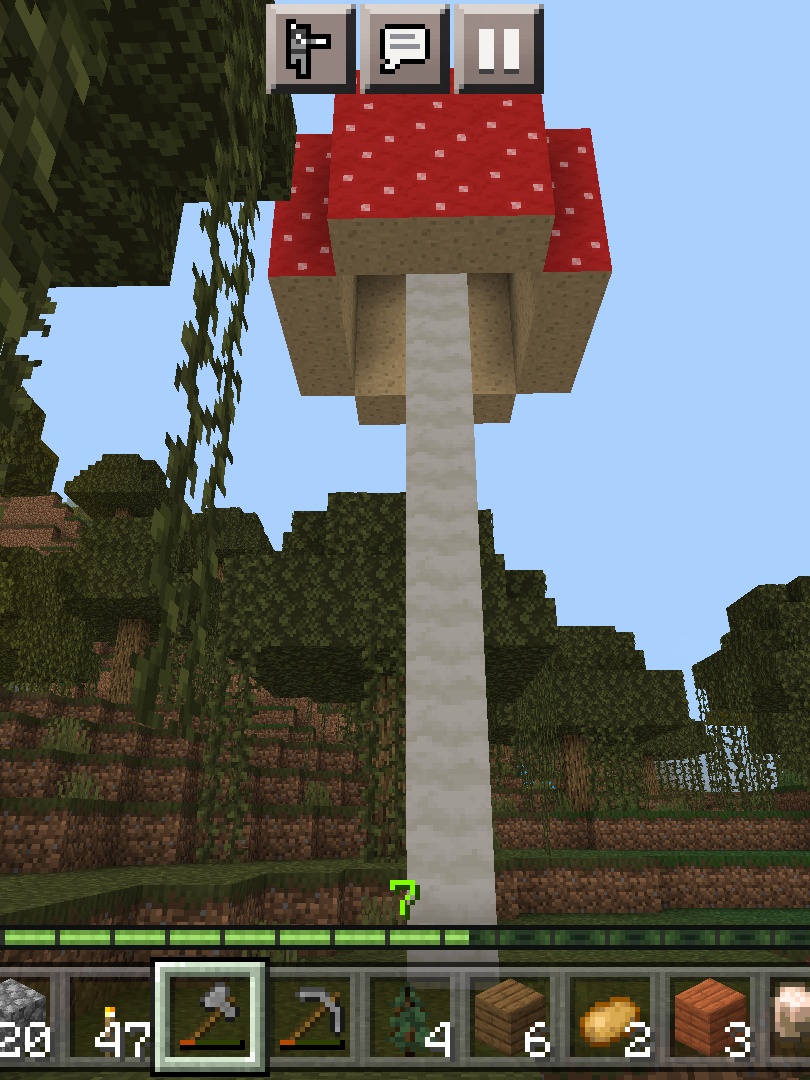 我的世界蘑菇最高记录