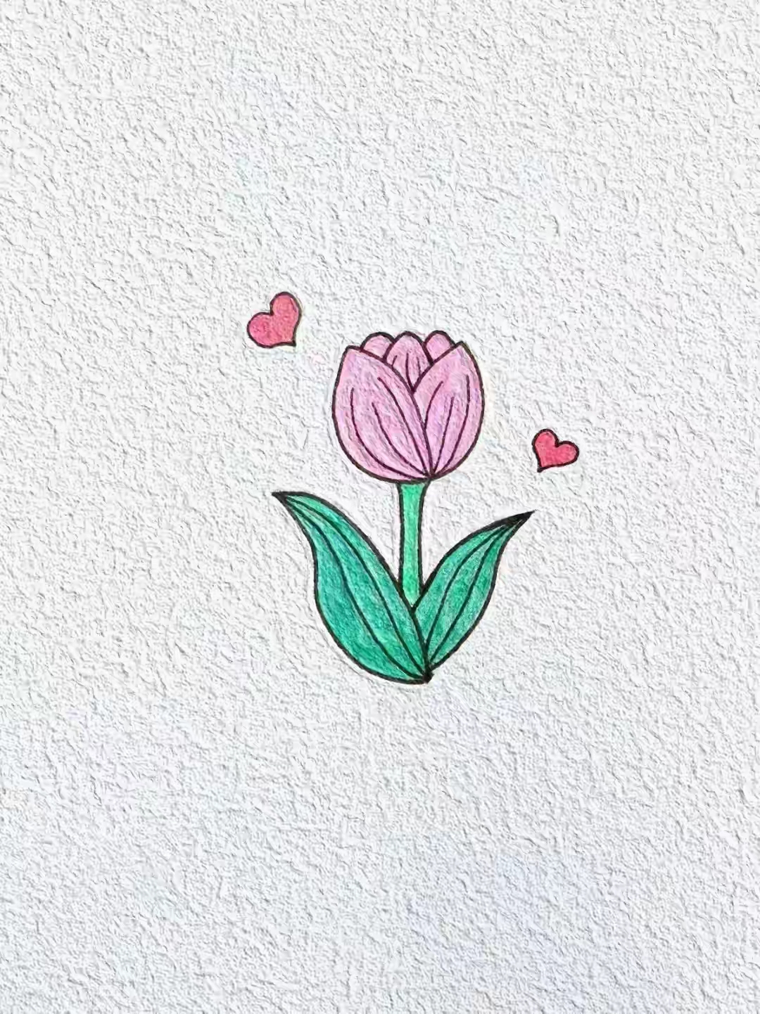 超萌超可爱的简爱花草画来啦,快快学起来