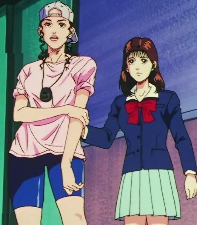 从前看灌篮高手动画的时候,一直都没有觉得彩子好看,想不通宫城喜欢