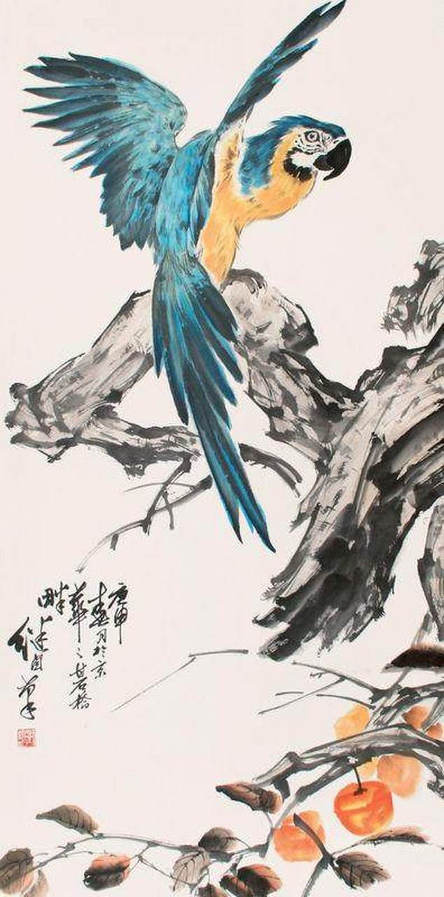 刘继卣大师的动物写意功力也是非常的深厚,的确是一代大家.