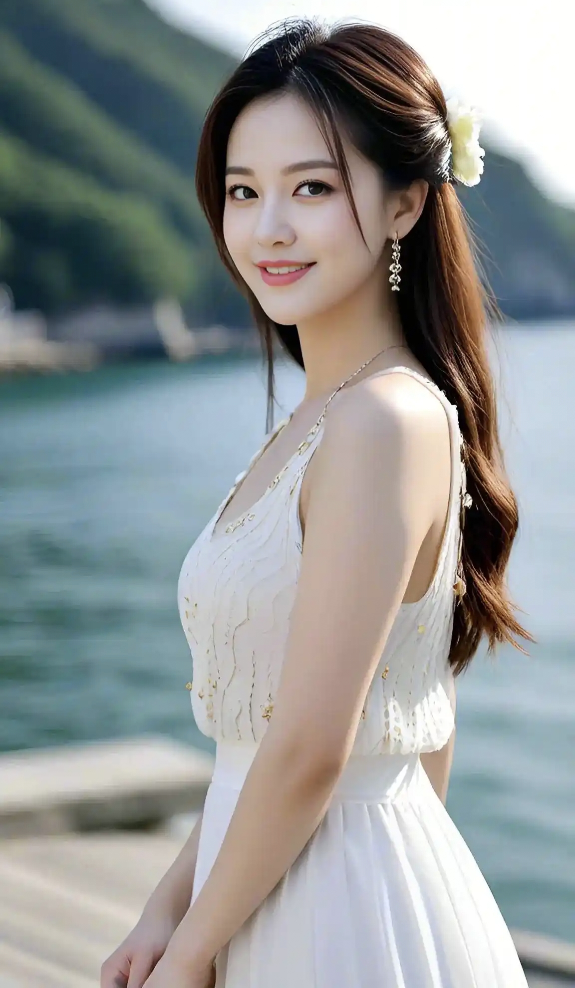 见到美女就会两眼放光尤其是看着那些光滑细腻的大长腿眼睛就像被