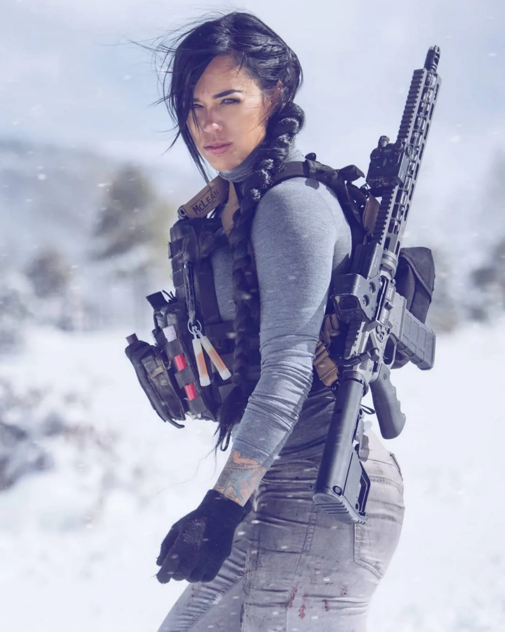 带枪的女人,勿扰