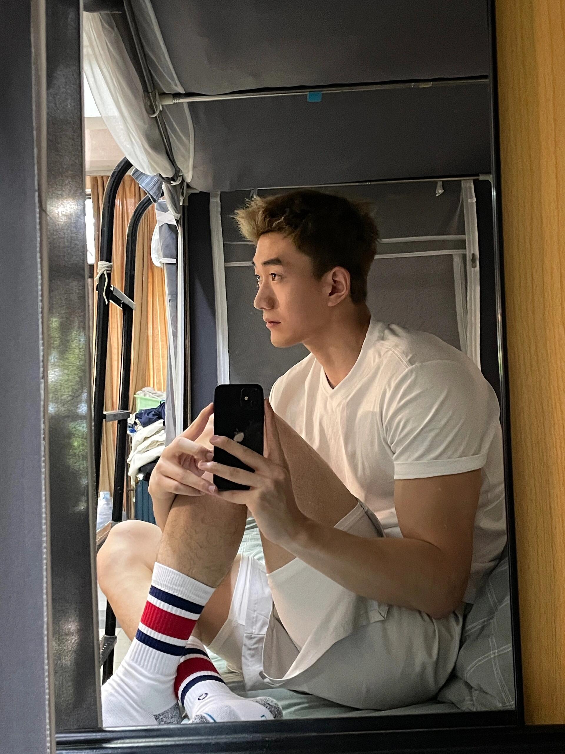 黑皮学生!肌肉帅哥!