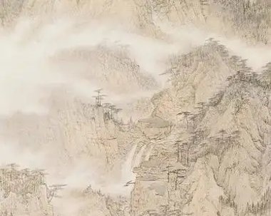 徐光聚的山水画,既有开阔的感觉,又不失细腻,既古老又清新,风格很特别