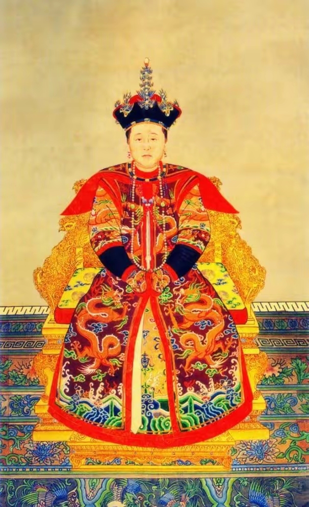 里头,孝庄文皇后目滴跞槟钙邮 阿鲁特氏皇后阿鲁特氏皇后容貌复原图