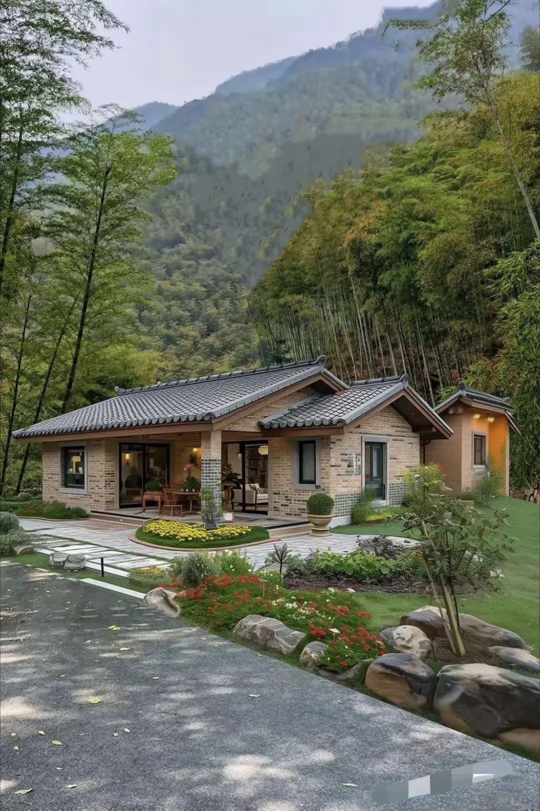 山间小屋,宁静致远.你喜欢拥有吗?#热点引擎计划