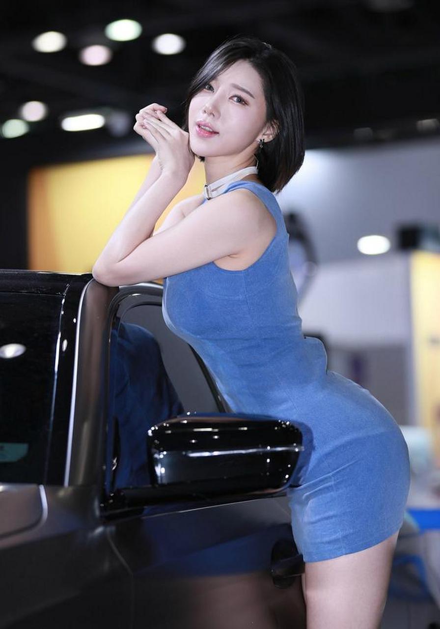 宋姝儿,韩国身材最好,长相最漂亮的车模,一人占据着韩国车模的半壁