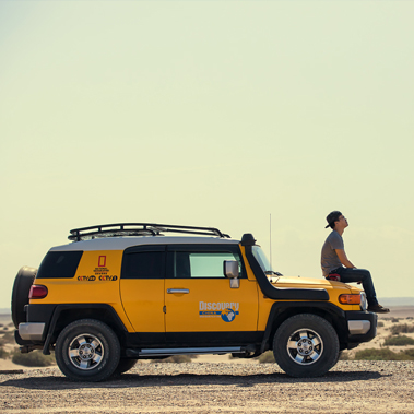 沙漠畅玩 敦煌鸣沙山沙漠硬派车越野穿越 滑沙日落.