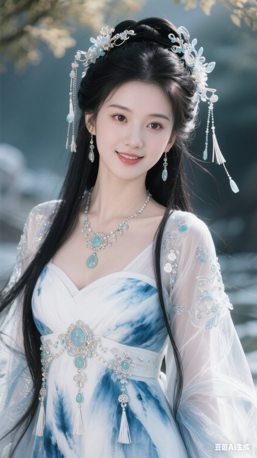 梦幻仙女,宛如从古风画卷中走出的女子,让人心动不已