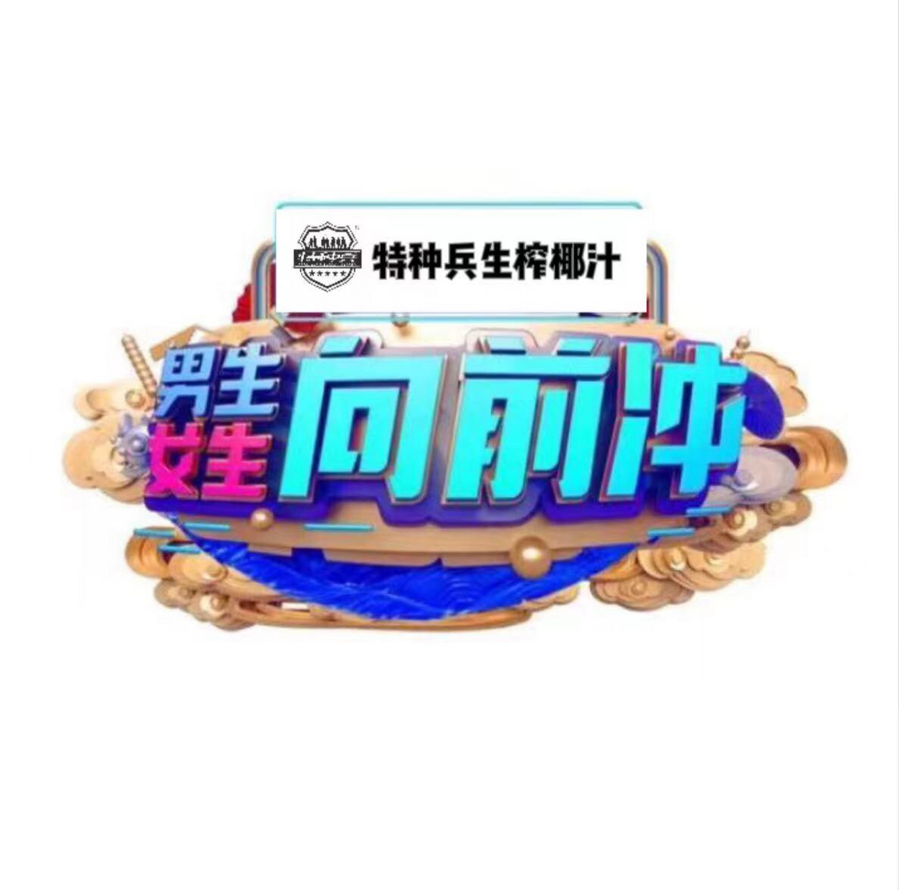 男生女生向前冲第十三季最新logo