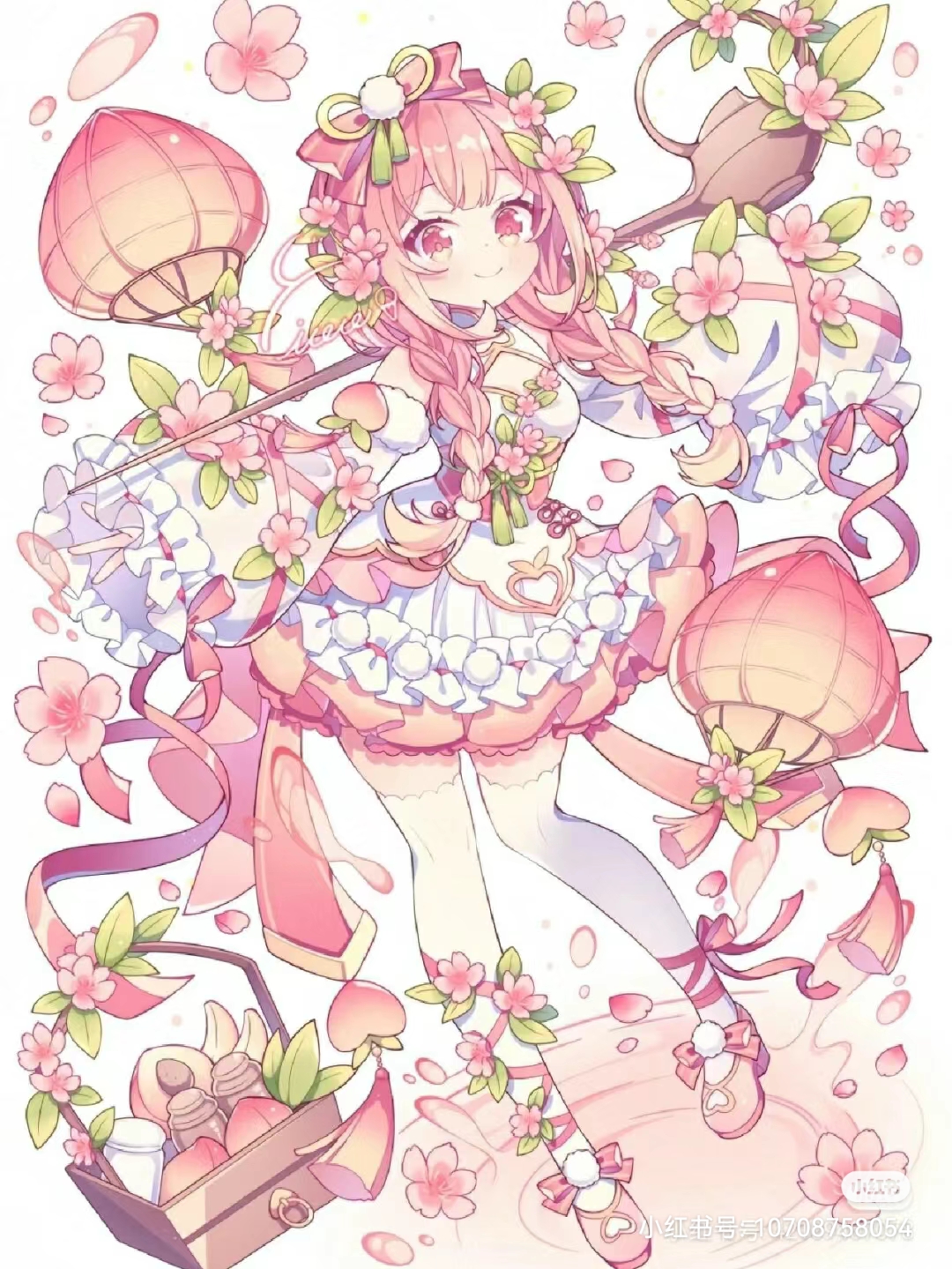 梦幻星空下的魔法少女