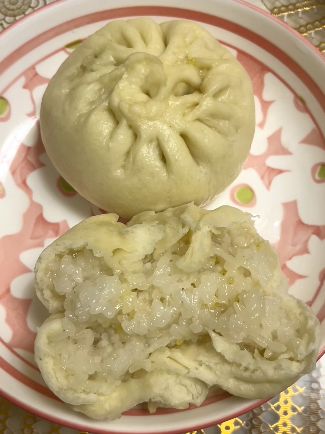 偶然吃到的大米馅包子,一口就惊艳了!