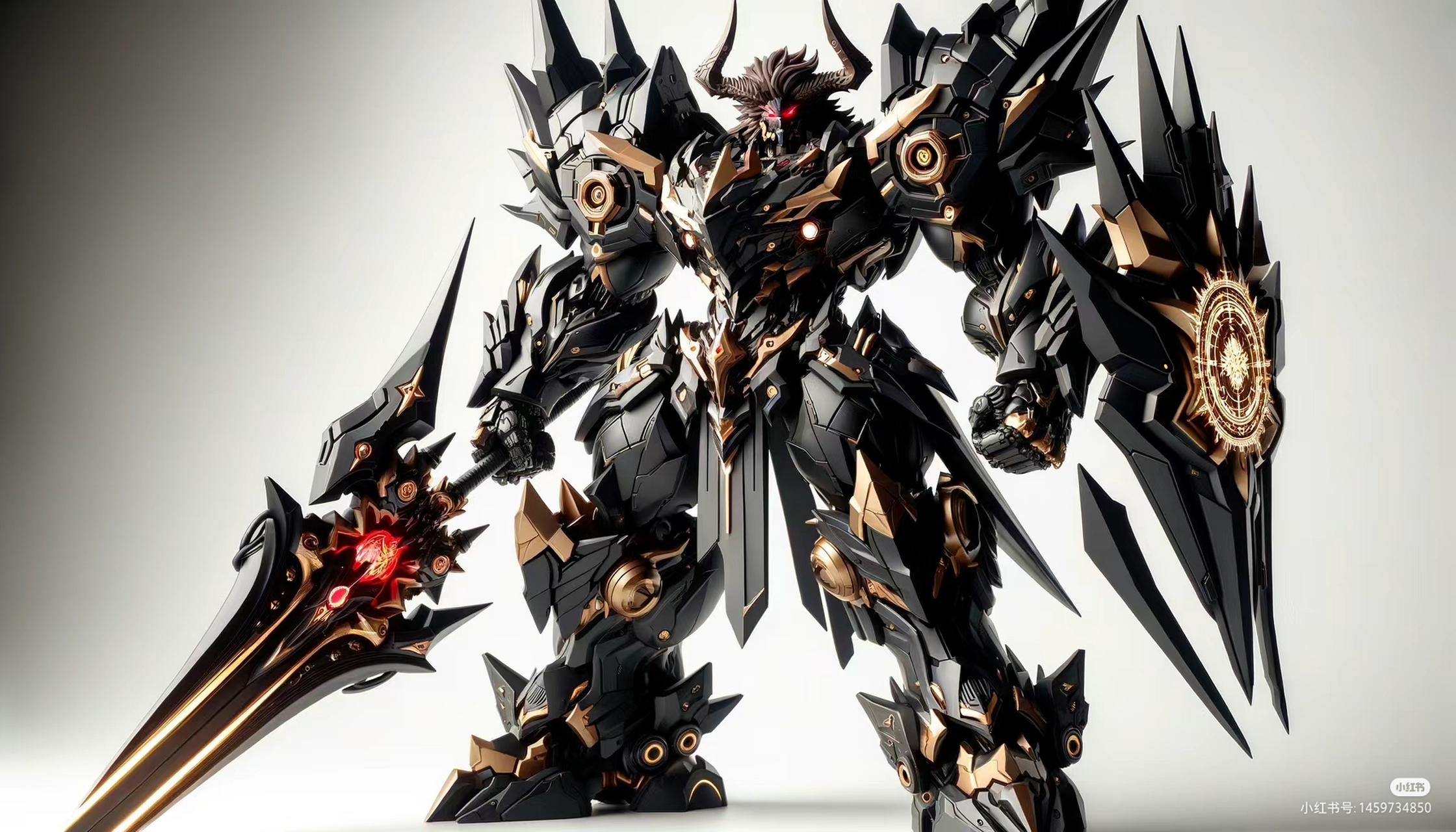 这个机器人战士简直太酷啦!