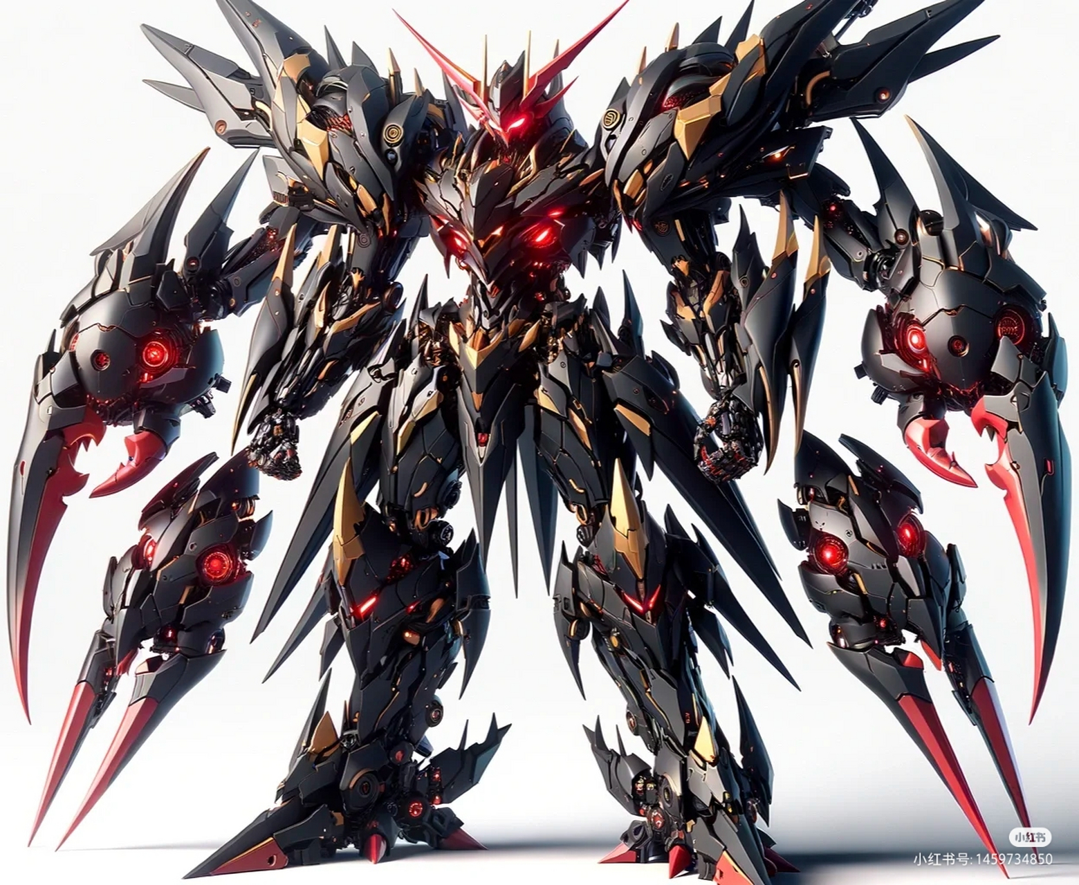 这个机器人战士简直太酷啦!