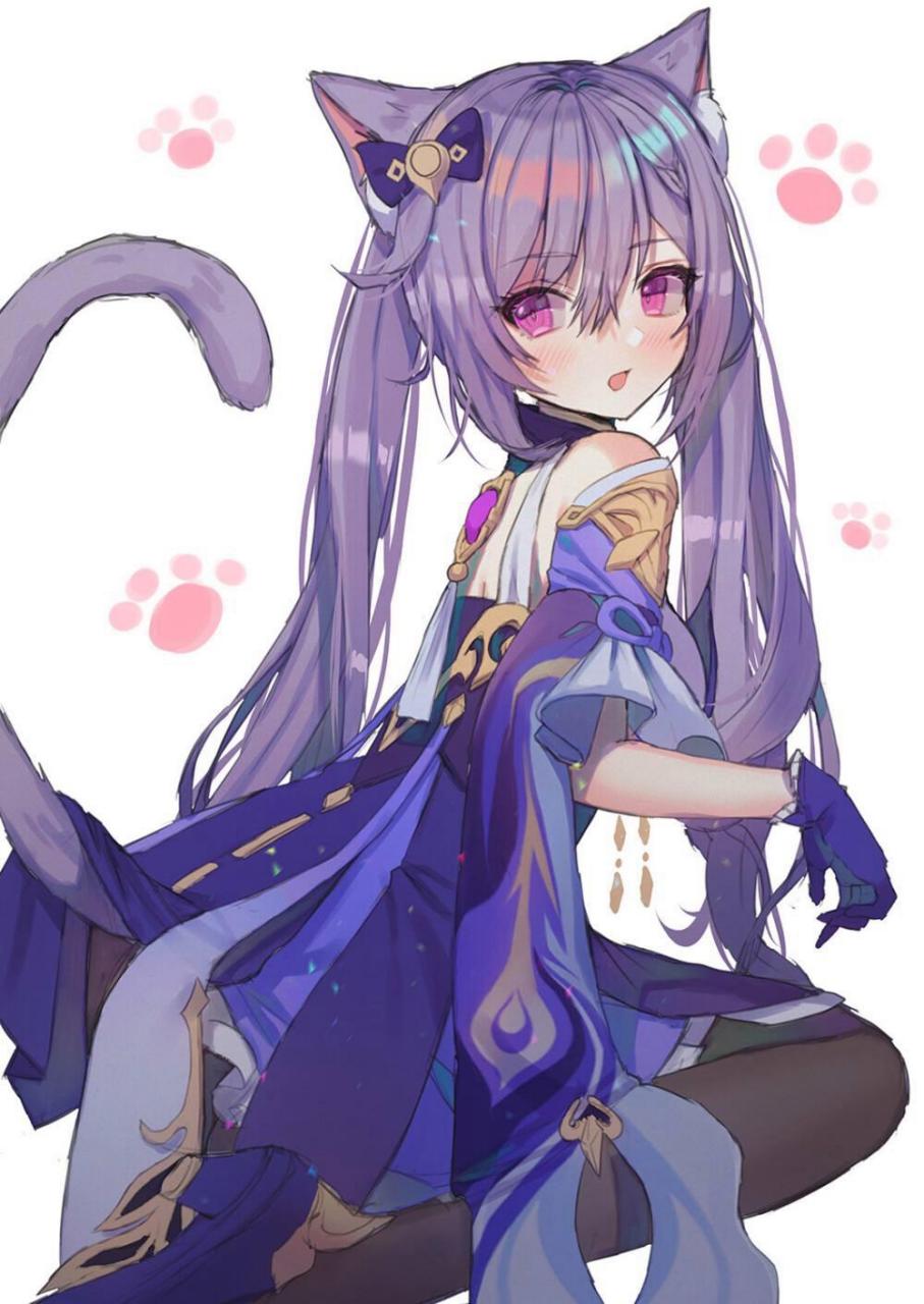 刻晴猫猫#二次元美图# #原神