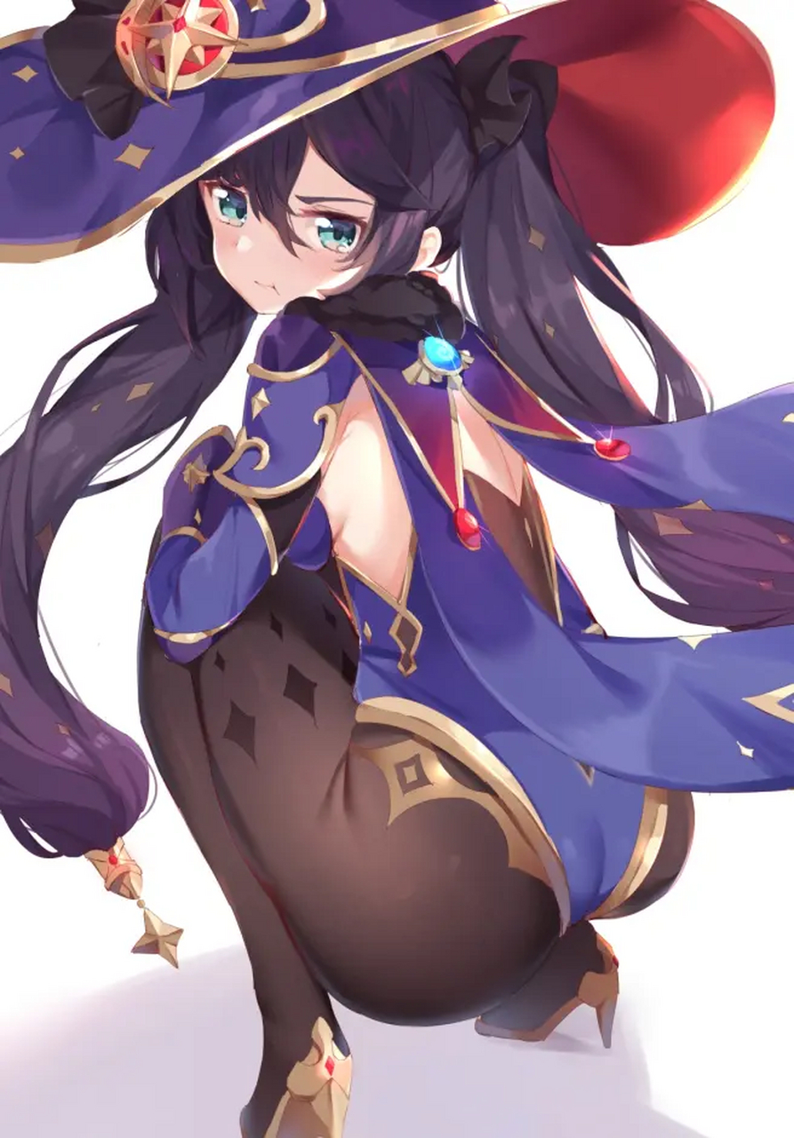 莫娜不开心#二次元美图# #原神