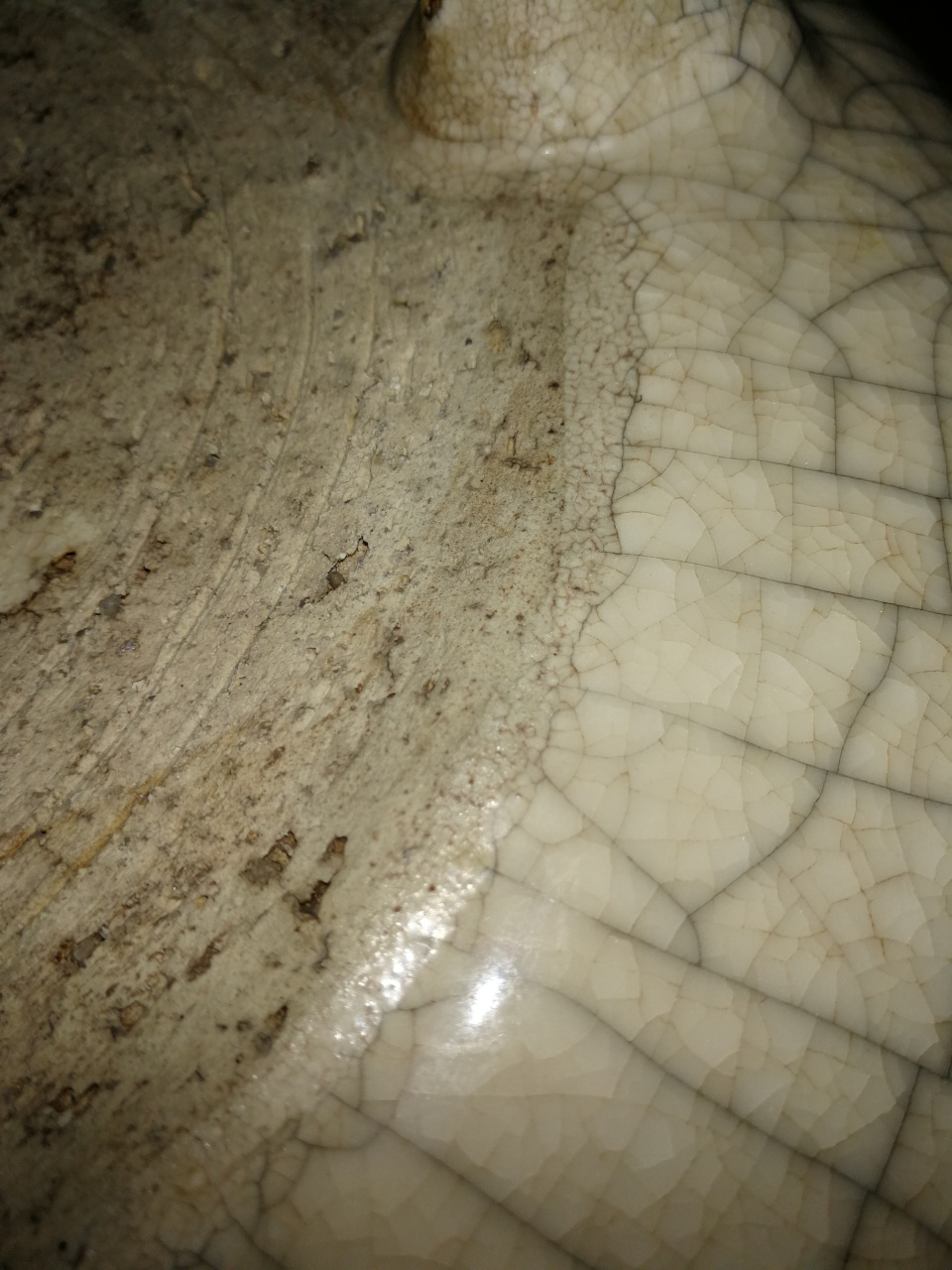 宋代哥窑大笔洗,品相好