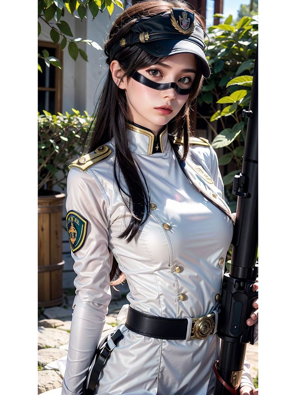 女生穿军装就是英姿飒爽#养眼美女