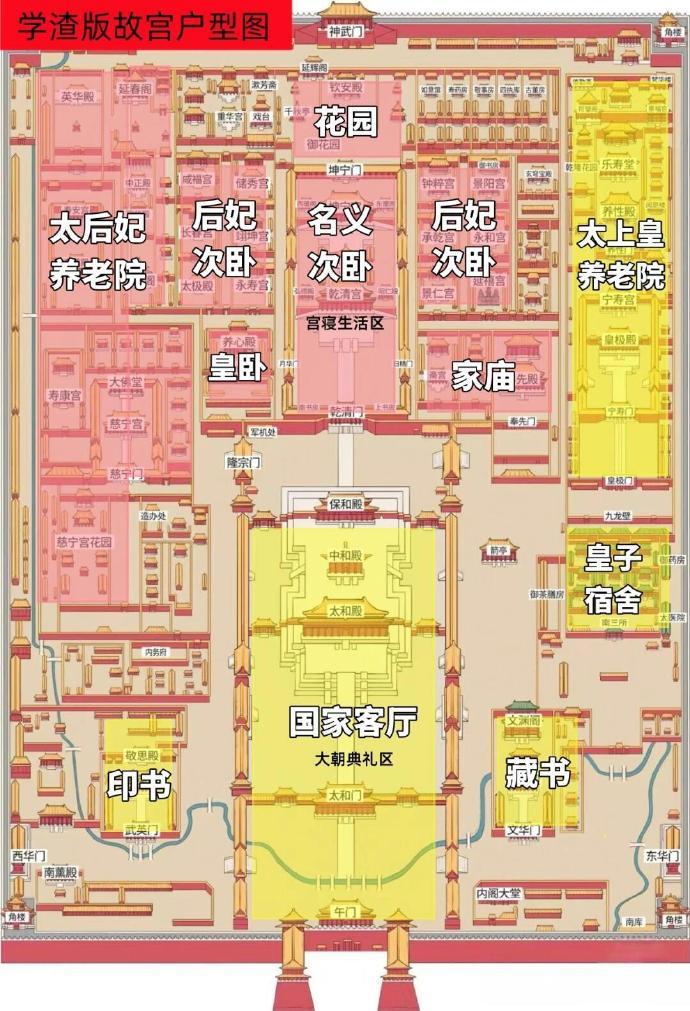 故宫各宫殿都是啥用途?三条路线游览最合理
