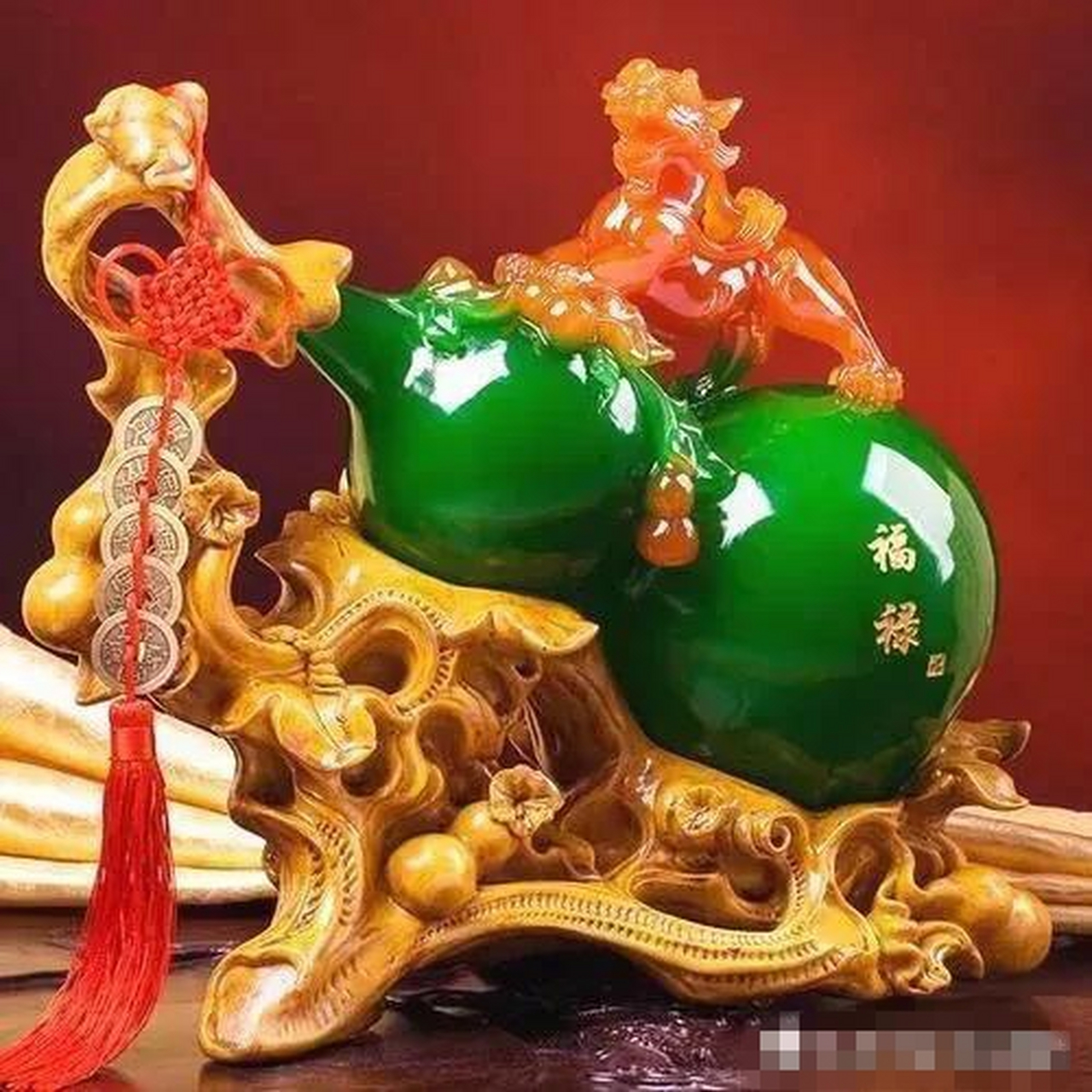 [喜][钱袋][牛福到]愿友友:福禄寿喜财,好运天天来!