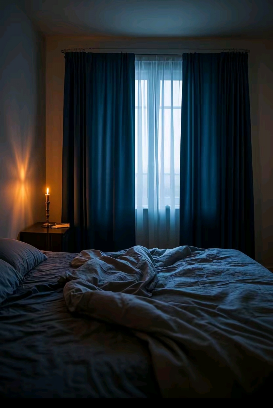 那间昏暗的酒店房间里,弥漫着暧昧与欲望交织的气息