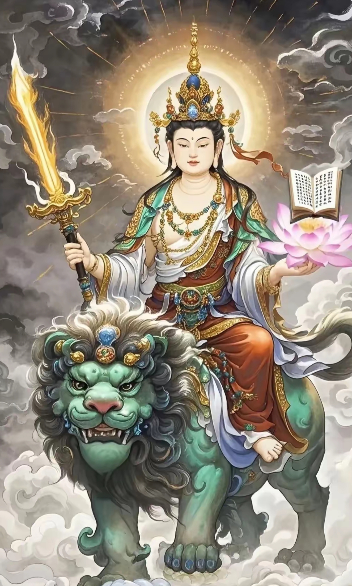 见到文殊菩萨时要牢牢记住三句话