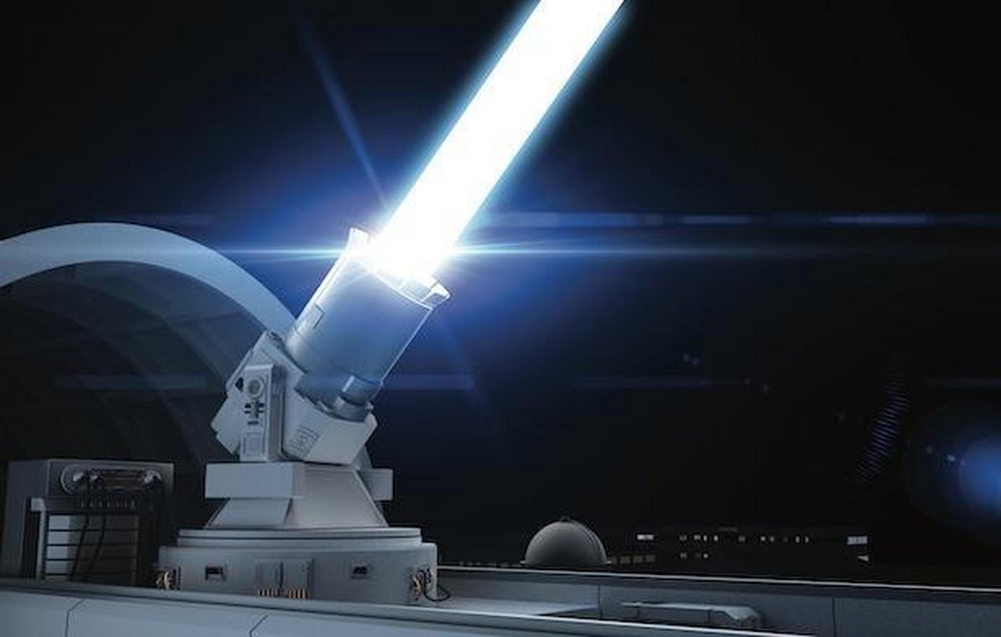 首先,激光武器速度快,精度高,拦截距离远.