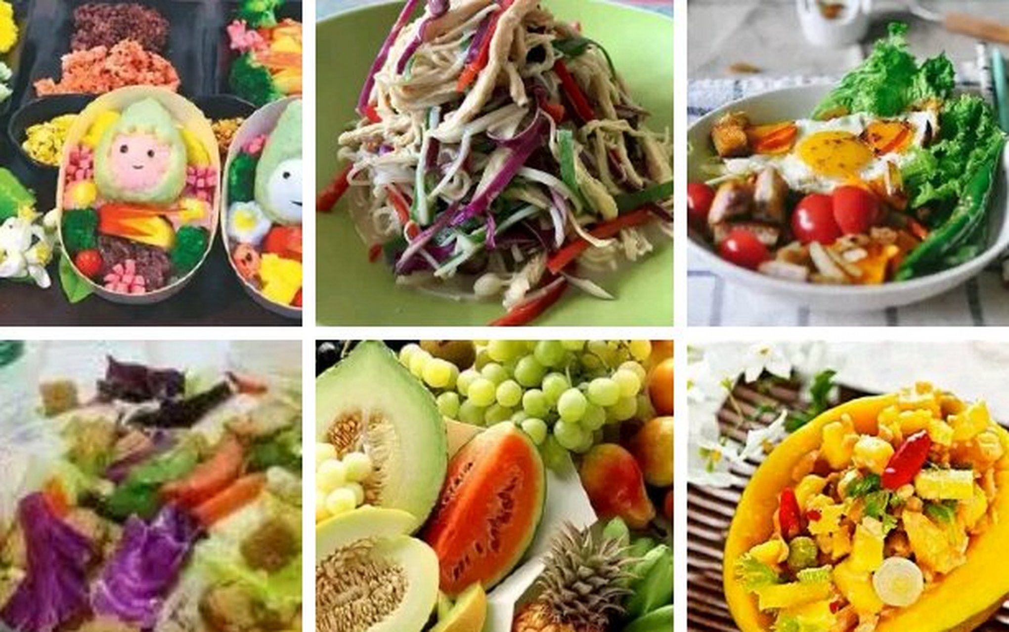 遇见好滋味# 【五彩斑斓的植物性食物】 植物性食物具有各种颜色,如