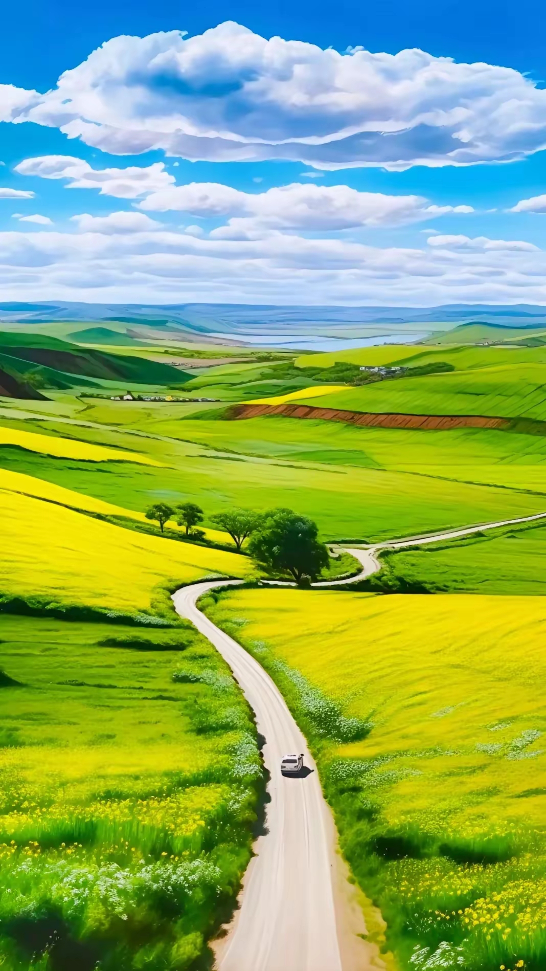 祁连山草原是亚洲最大的高山草甸之一,夏季绿草