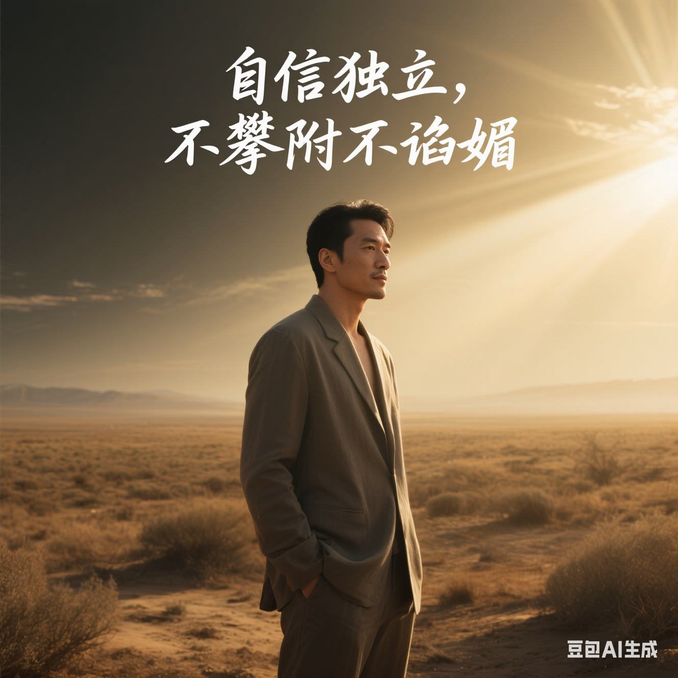 人要骨子里透着自信与独立,不攀附不谄媚,更不轻易低头,始终保持着不