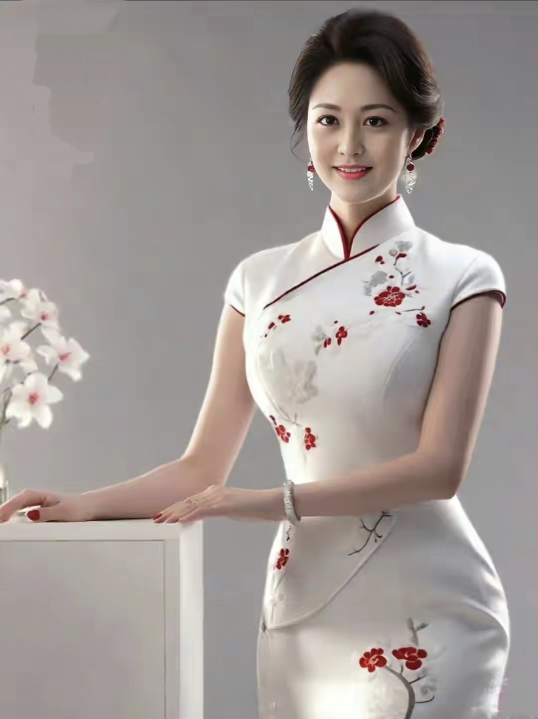 现代旗袍,美韵绵绵.2.