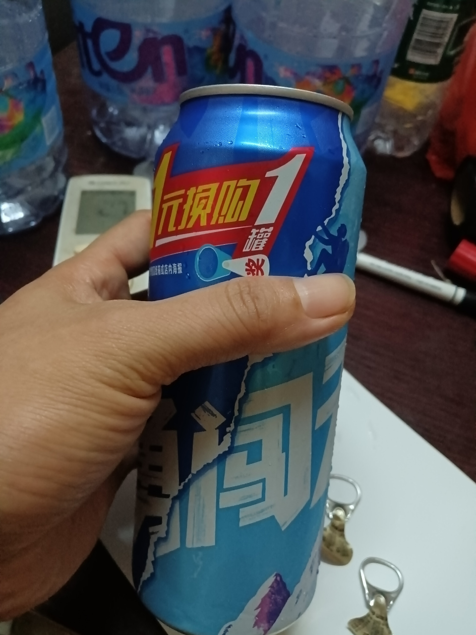 雪花啤酒瓶装拉环图片