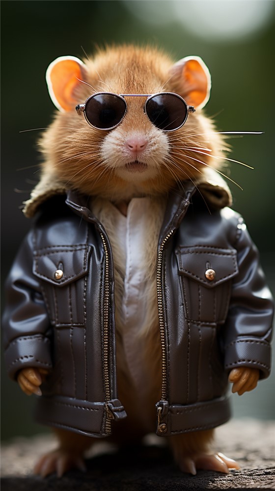971599 #松鼠潮流 #动物穿搭日记