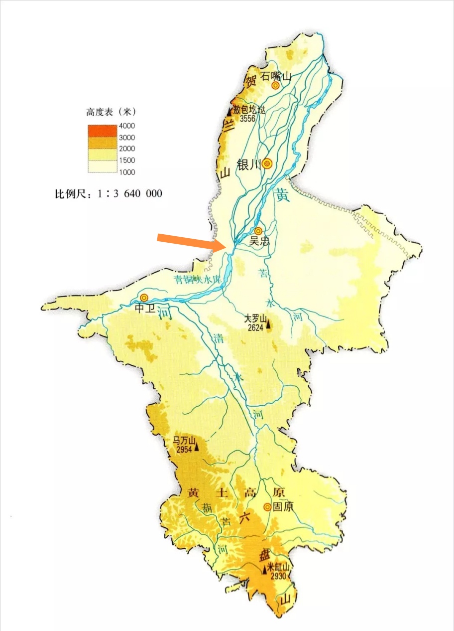 宁夏青铜峡地图图片