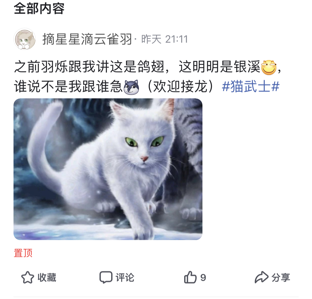 猫武士冬青叶和落叶图片